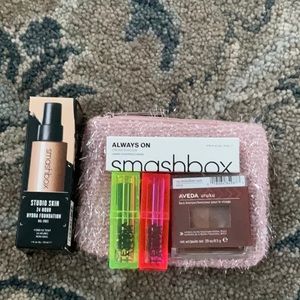 Lot of makeup products